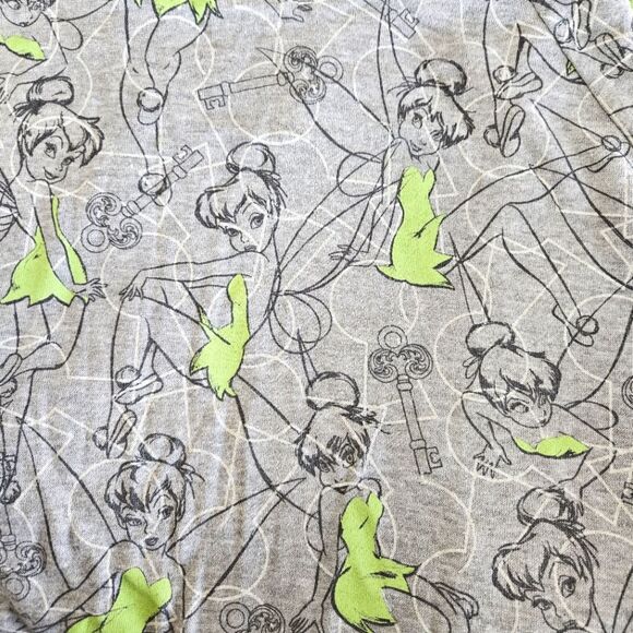 NWT Disney Parks | Tinkerbell Allover Graphic Print Hood Top, Womens Large - Picture 6 of 6